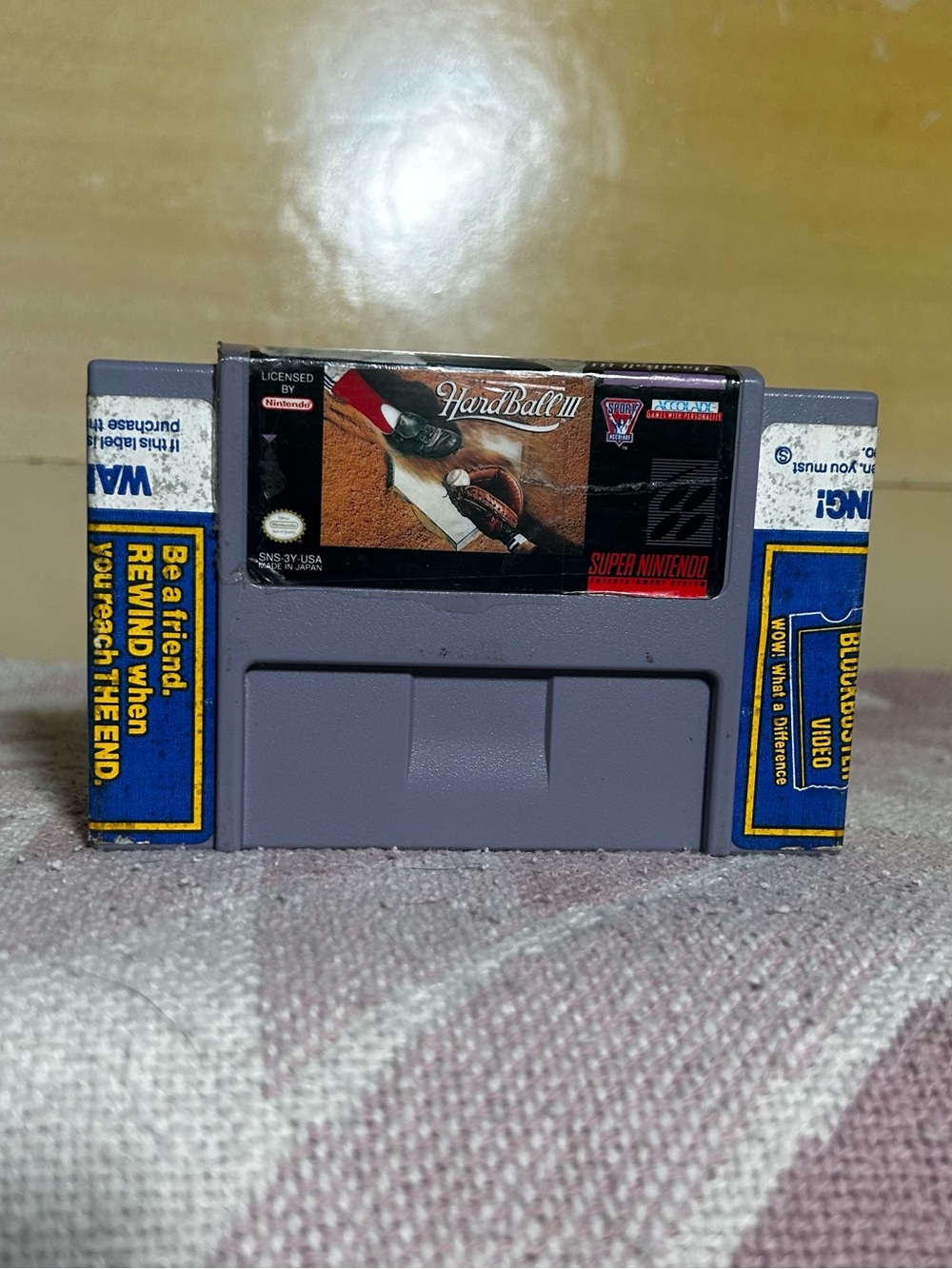 Pre-owned Cartridge-only HardBall III for Super Nintendo Entertainment System